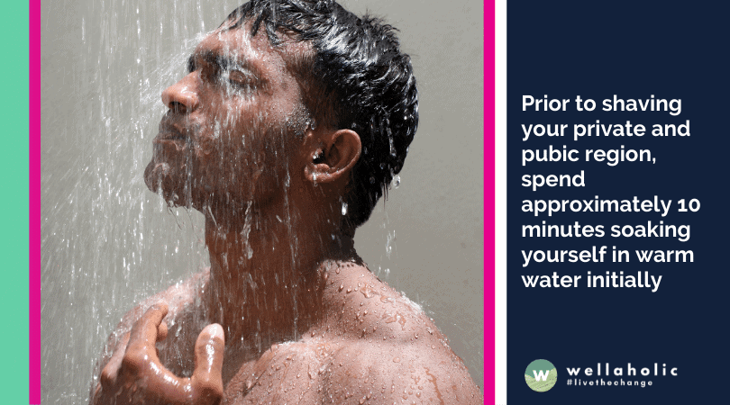 hydrate and moisturise before shaving