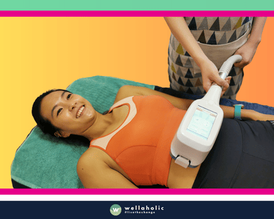 In the bustling city of Singapore, a woman is availing the state-of-the-art WellaFreeze 360 fat freeze treatment at Wellaholic. This revolutionary treatment is designed to assist individuals in their journey towards achieving their desired body shape by targeting and eliminating stubborn fat cells through a process of controlled cooling. The WellaFreeze 360 fat freeze treatment is a non-surgical procedure that employs the principle of cryolipolysis to freeze and destroy fat cells, leaving the surrounding tissues unaffected. The body then naturally metabolizes and expels these dead cells over time, resulting in a more defined and contoured physique. The efficacy of the WellaFreeze 360 fat freeze treatment is well-documented. Numerous customers have reported noticeable changes after just a handful of sessions, making it a sought-after choice for those in pursuit of a safe and effective fat reduction technique.