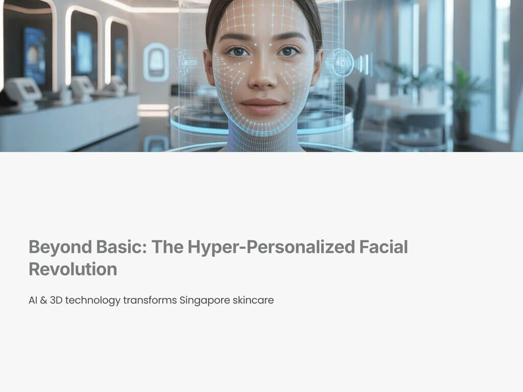 Discover how AI and 3D tech are changing facials in Singapore. Learn how hyper-personalized skincare gives real results—then see why customers at Wellaholic love it.