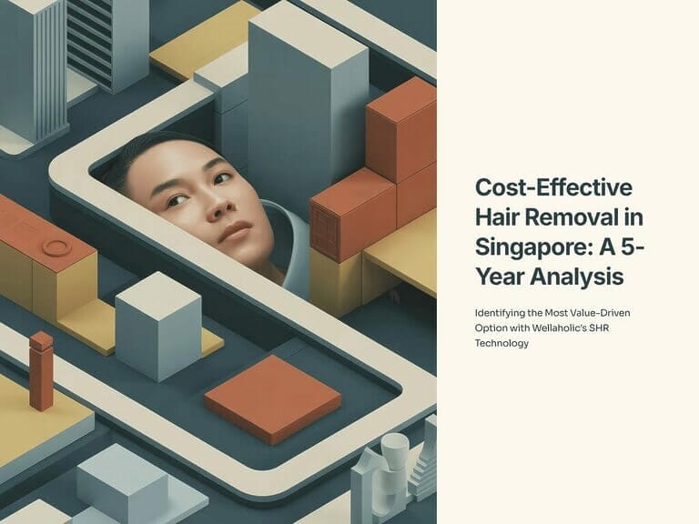 Compare cost-effective hair removal methods in Singapore over 5 years. Discover SHR’s comfort, results, and savings with Wellaholic. Book a free consult for lasting smooth skin today!