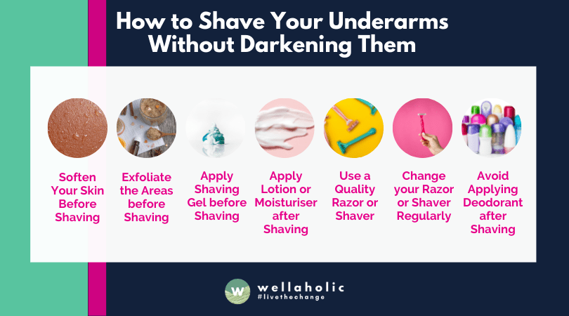 Bare It All with Confidence: How to Shave Your Underarms without Darkening  Them