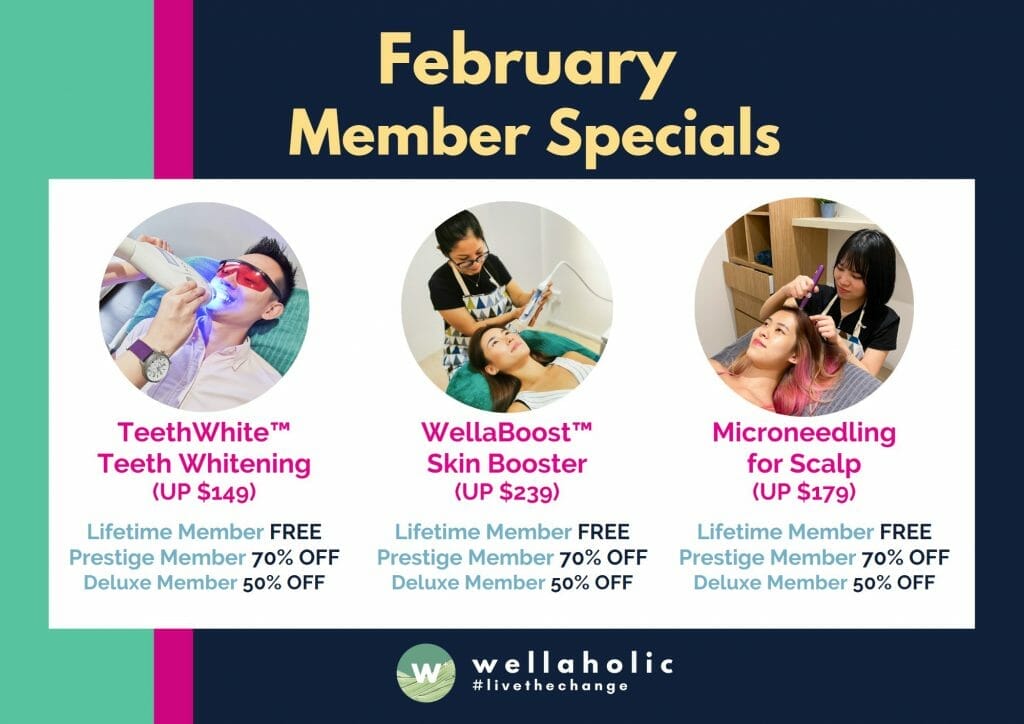 Wellaholic February Member Specials