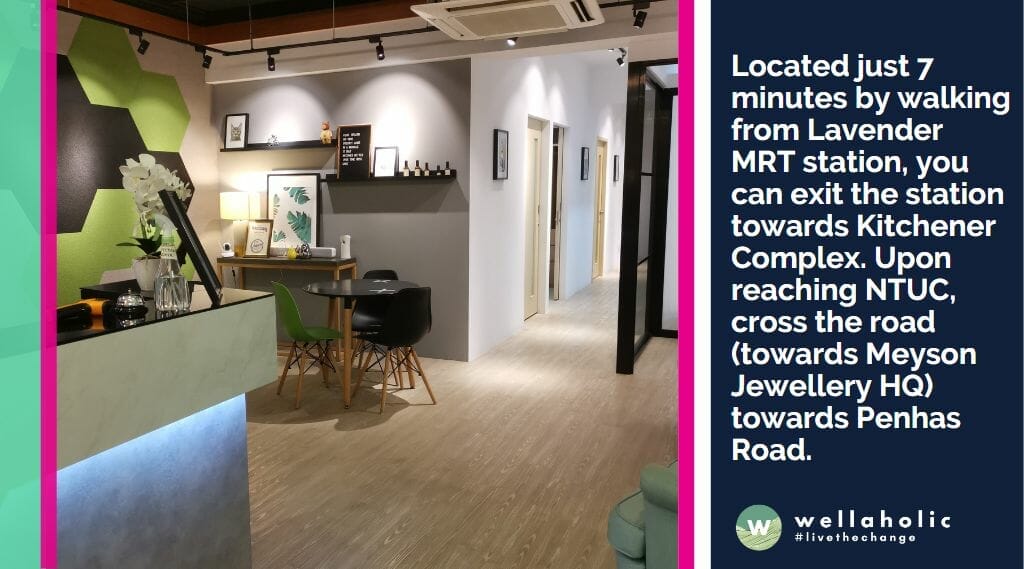 Located just 7 minutes by walking from Lavender MRT station, you can exit the station towards Kitchener Complex. Upon reaching NTUC, cross the road (towards Meyson Jewellery HQ) towards Penhas Road.