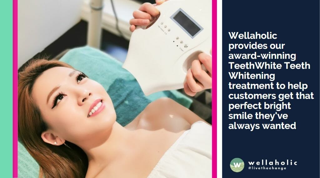 We provide our award-winning TeethWhite Teeth Whitening treatment to help customers get that perfect bright smile they've always wanted