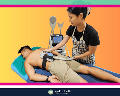 背痛是一个打扰生活愉悦的不受欢迎的访客，它已成为现代的痛苦。但如果有一个解决方案可以帮助您告别这种困扰的疼痛，并恢复背部的往日荣耀呢？Wellaholic新加坡推出了创新的、经过FDA认证的WellaSoothe™治疗，这可能是解决背痛的终极方案。利用高强度集中电磁脉冲的力量，WellaSoothe™旨在增强您的背部、核心和其他肌肉，同时减轻肌肉紧张，改善您的体型。