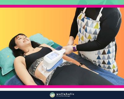 In the bustling city of Singapore, a woman is availing the state-of-the-art WellaFreeze 360 fat freeze treatment at Wellaholic. This revolutionary treatment is designed to assist individuals in their journey towards achieving their desired body shape by targeting and eliminating stubborn fat cells through a process of controlled cooling. The WellaFreeze 360 fat freeze treatment is a non-surgical procedure that employs the principle of cryolipolysis to freeze and destroy fat cells, leaving the surrounding tissues unaffected. The body then naturally metabolizes and expels these dead cells over time, resulting in a more defined and contoured physique. The efficacy of the WellaFreeze 360 fat freeze treatment is well-documented. Numerous customers have reported noticeable changes after just a handful of sessions, making it a sought-after choice for those in pursuit of a safe and effective fat reduction technique.