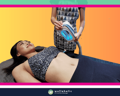 In the bustling city of Singapore, a woman is availing the state-of-the-art WellaFreeze 360 fat freeze treatment at Wellaholic. This revolutionary treatment is designed to assist individuals in their journey towards achieving their desired body shape by targeting and eliminating stubborn fat cells through a process of controlled cooling. The WellaFreeze 360 fat freeze treatment is a non-surgical procedure that employs the principle of cryolipolysis to freeze and destroy fat cells, leaving the surrounding tissues unaffected. The body then naturally metabolizes and expels these dead cells over time, resulting in a more defined and contoured physique. The efficacy of the WellaFreeze 360 fat freeze treatment is well-documented. Numerous customers have reported noticeable changes after just a handful of sessions, making it a sought-after choice for those in pursuit of a safe and effective fat reduction technique.