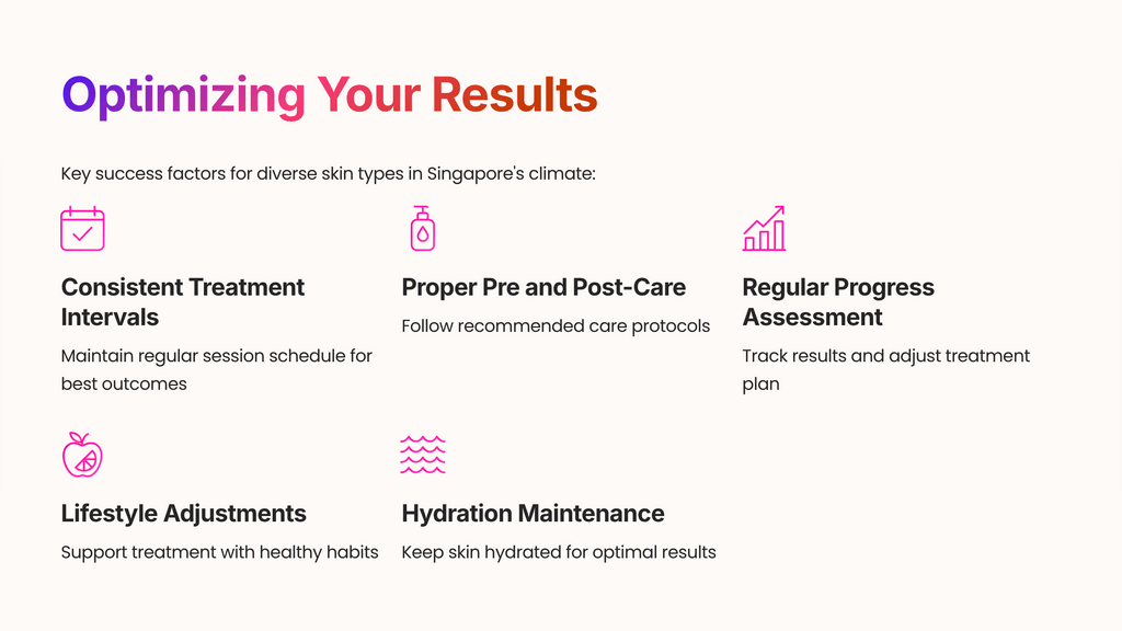 Key success factors for diverse skin types in Singapore's climate: