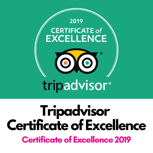 Tripadvisor Certificate of Excellence