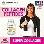 Daily use of Collagen Peptides may reduce wrinkles, increase skin elasticity, hide cellulite marks and stretch marks. One of the most well-known benefits of collagen is its ability to promote glowing, vibrant skin. This essential protein provides elasticity to the skin, helping it to appear more youthful and healthy.