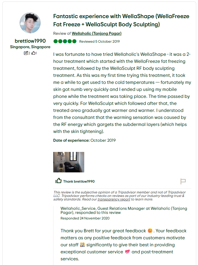 Customer Testimonial WellaSculpt