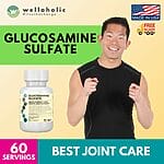 Glucosamine Sulfate Supplement by Wellaholic