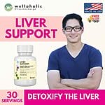 Liver Support Supplement by Wellaholic