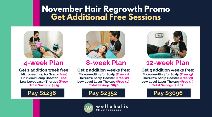 November Hair Regrowth