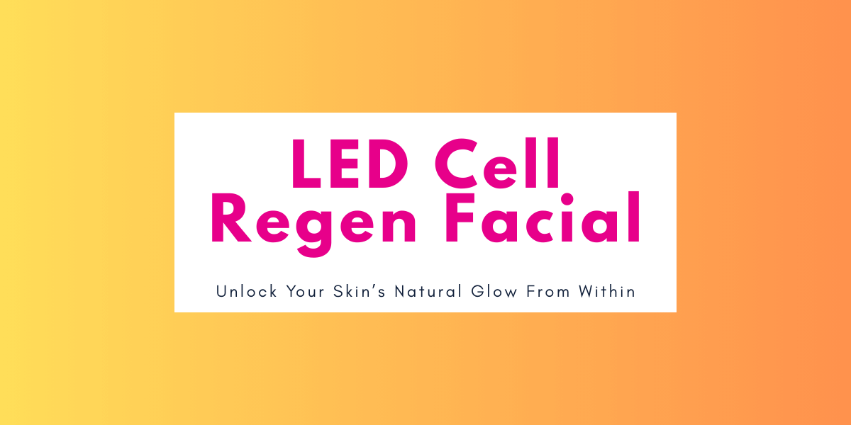 Wellaholic (1200 x 600) LED Cell Regeneration Discover the future of skincare with our LED Cell Regeneration Facial. This advanced treatment uses targeted light wavelengths to rejuvenate your skin by activating natural cellular repair.