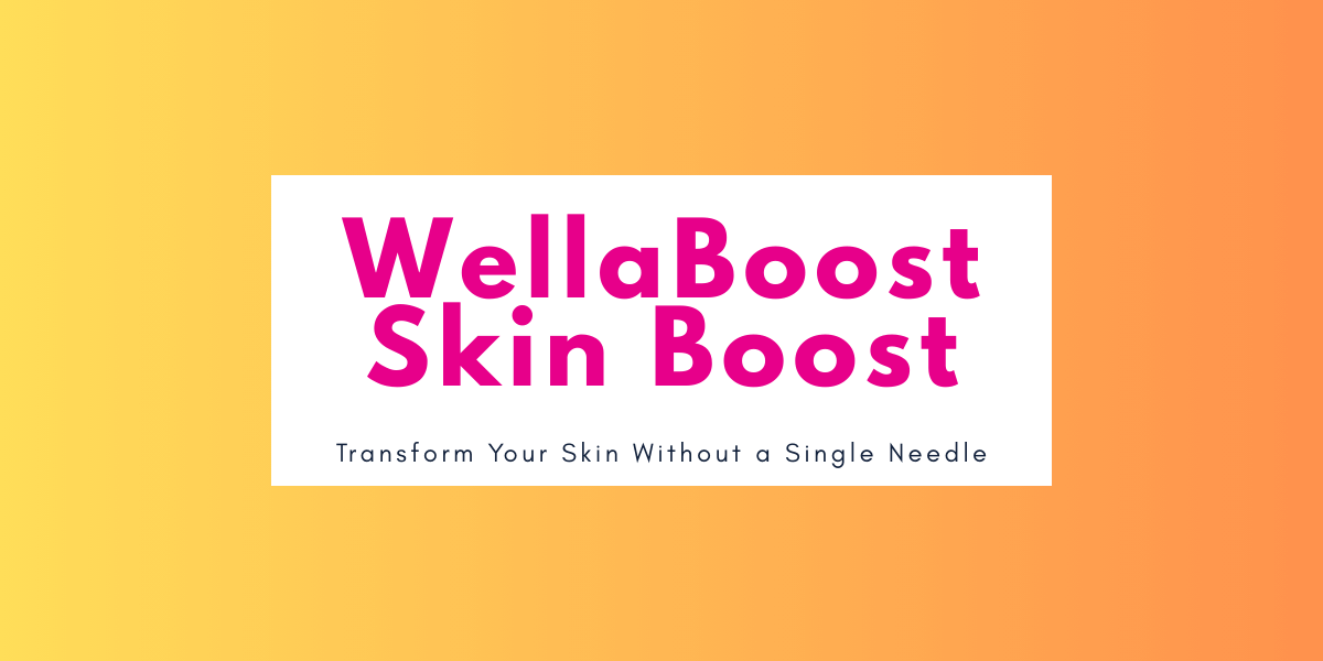 Wellaholic (1200 x 600) WellaBoost Transform your skin with WellaBoost™, Singapore's leading needleless skin booster. This non-invasive facial combines nano-jet spray and electroporation technologies to infuse four premium serums—Hyaluronic Acid, Matrixyl™, Marine Collagen, and Placenta—deep into the skin.