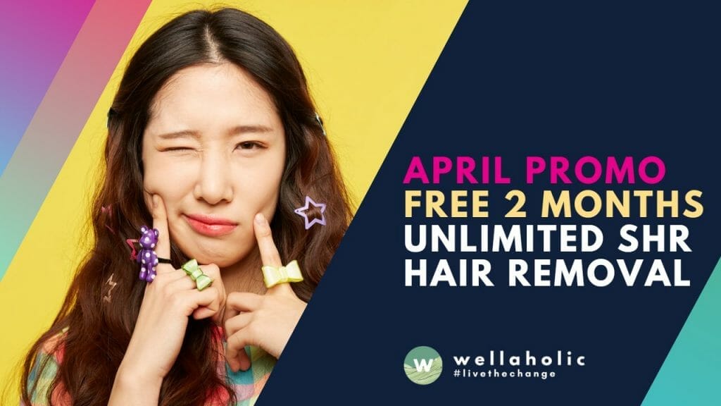 2023 April Promo Header - Free 2 Month SHR Hair Removal