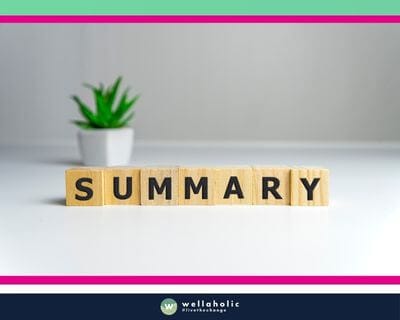 Summary for Wellaholic article