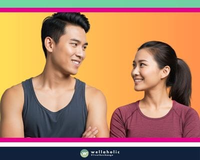 both models looking at each other and smiling