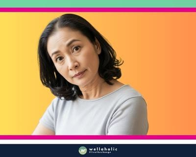 mature woman with hair loss