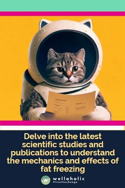 Delve into the latest scientific studies and publications to understand the mechanics and effects of fat freezing