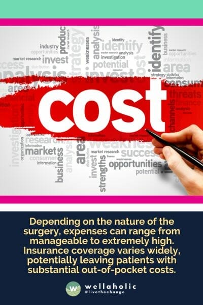 Depending on the nature of the surgery, expenses can range from manageable to extremely high. Insurance coverage varies widely, potentially leaving patients with substantial out-of-pocket costs.