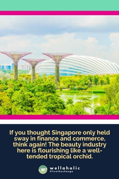 If you thought Singapore only held sway in finance and commerce, think again! The beauty industry here is flourishing like a well-tended tropical orchid.