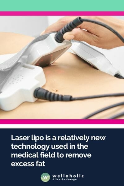WellaLipo™ Laser Lipo is a relatively new technology used in the medical field to remove excess fat