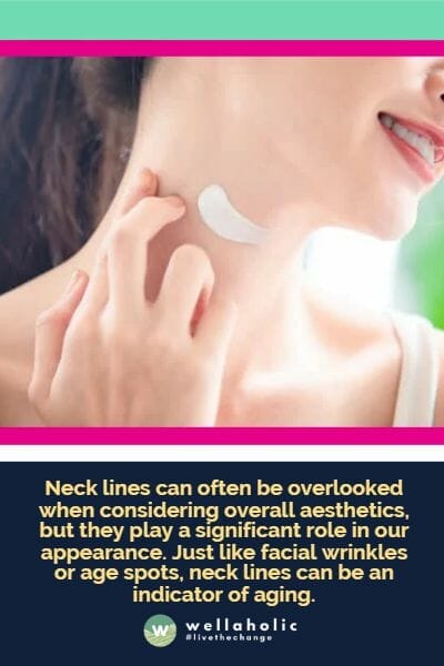 Neck lines can often be overlooked when considering overall aesthetics, but they play a significant role in our appearance. Just like facial wrinkles or age spots, neck lines can be an indicator of aging.