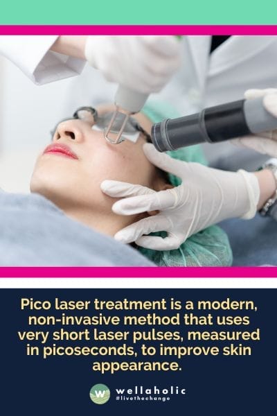 Pico laser treatment is a modern, non-invasive method that uses very short laser pulses, measured in picoseconds, to improve skin appearance.