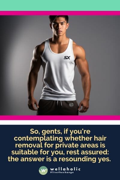 因此,先生们,如果您在考虑这一日益流行的治疗是否适合您,可以放心:答案是肯定的。