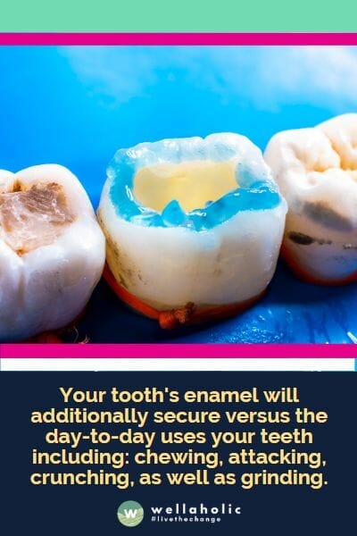 Your tooth's enamel will additionally secure versus the day-to-day uses your teeth including: chewing, attacking, crunching, as well as grinding.