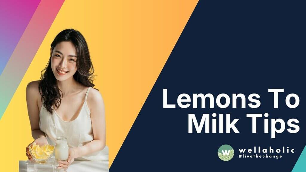 Lemons To Milk Tips