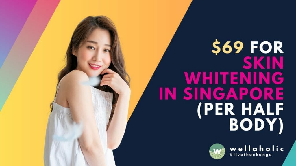 Achieve your best skin tone with Wellaholic's Skin Whitening treatment with Red Light in Singapore. Lighten and whiten your skin, prevent melanin formation and combat aging. Combat acne, lighten your skin tone, and achieve radiant skin.