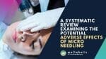 A Systematic Review Examining the Potential Adverse Effects of Microneedling