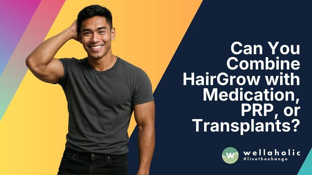Can You Combine HairGrow with Medication, PRP, or Transplants? Doctor-Backed Protocols Explained