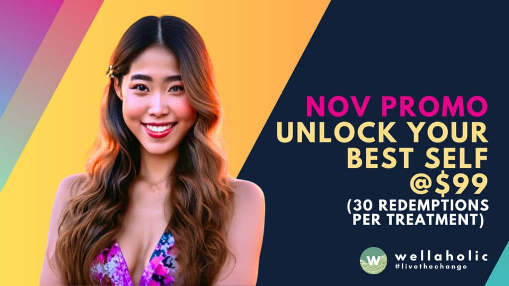 For the month of December, starting from 25 Nov to 29 Dec (2023), Wellaholic would like to launch a "Secret Santa $59 Promotion". Based on this promotion, all new customers of Wellaholic are eligible to receive a $59 voucher to offset any purchases of $100 or more during this promo period. The new customers will need to quote WELLASANTA59 to qualify for this promo.