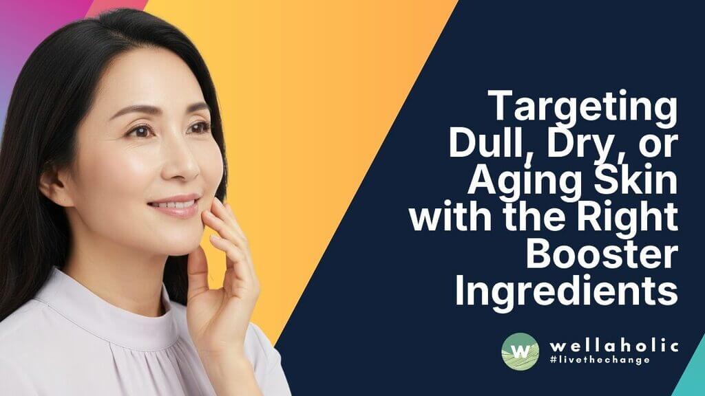 Hydration vs. Glow: Targeting Dull, Dry, or Aging Skin with the Right Booster Ingredients