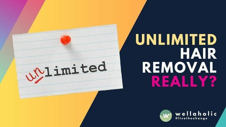 Experience smooth, hair-free skin with Wellaholic's Unlimited Shots! Get top-notch hair removal value in Singapore with cutting-edge technology and unbeatable prices.