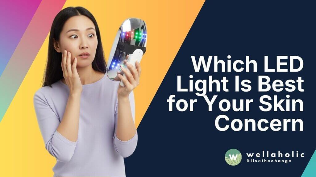 Blue, Yellow, Green, or Red? Which LED Light Is Best for Your Skin Concern (Acne, Redness, Aging)