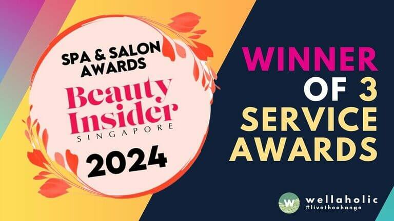 Wellaholic wins 3 awards at Beauty Insider 2024 Spa & Salon Awards for WellaCavi, WellaSmooth 3X, and WellaFreeze 360. Recognized for exceptional services and customer experiences.