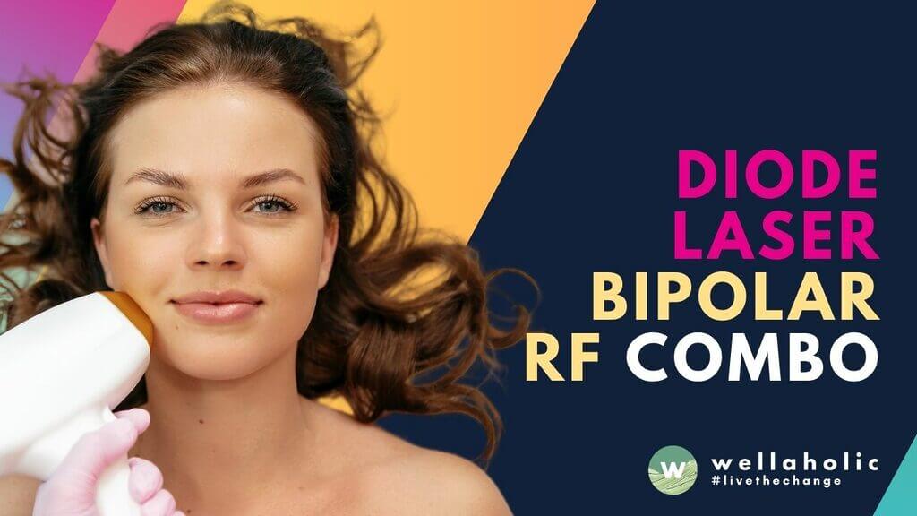Experience revolutionary hair removal in Singapore with Wellaholic's new Diode Laser & Bipolar RF combo. Faster, painless, effective for all skin types. Book your session today!
