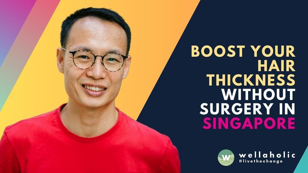 Discover the best non-surgical hair loss treatment options in Singapore at Wellaholic. Regain your confidence with our effective hair growth treatments.