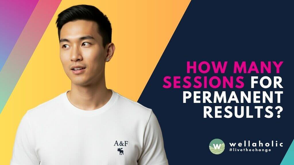 For male hair removal in Singapore, 8-12 sessions are typically needed for permanent results. Understand the process & what to expect to achieve lasting smoothness. Start your journey today!