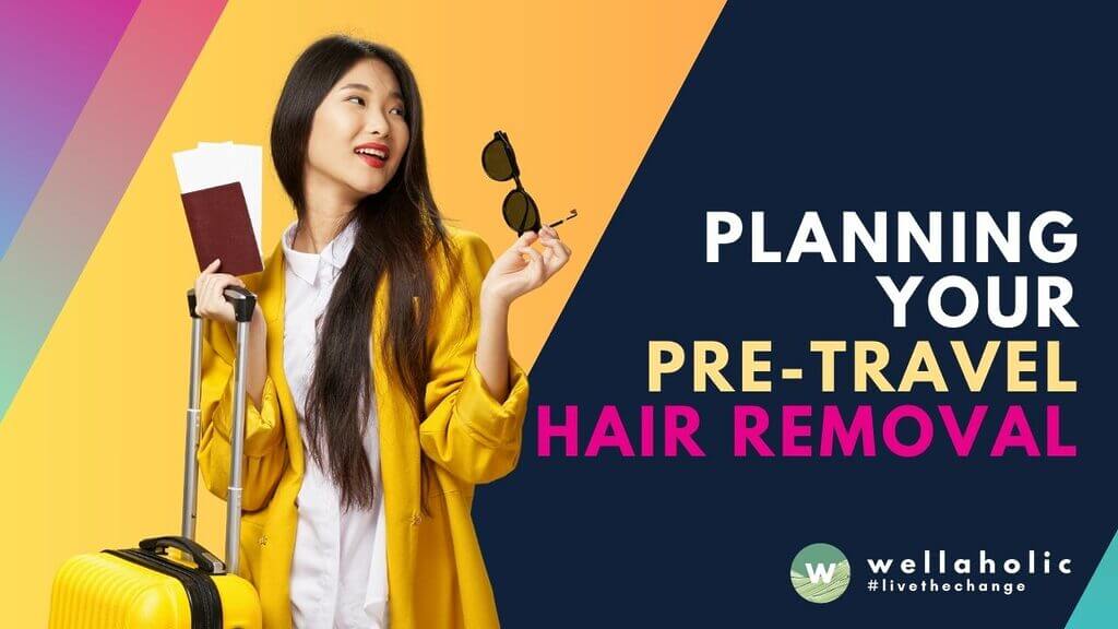 Get travel-ready with Wellaholic's hair removal solutions! Smooth, hassle-free skin for your Singapore vacation or overseas trip. Book your pre-travel treatment today!