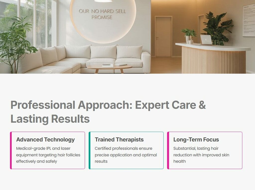 Professional Approach: Expert Care & Lasting Results