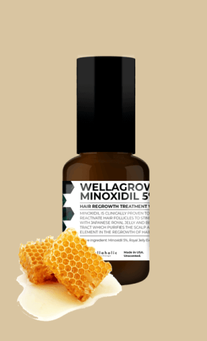 Minoxidil with Royal Jelly - Wellaholic Minoxidil with Royal Jelly - Wellaholic