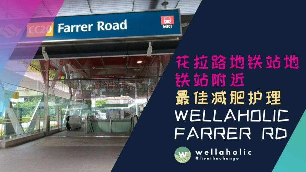 正在寻找靠近花拉路地铁站的专业减肥护理？或者您在荷兰村，植物园，Buona Vista，皇后镇或武吉知马附近，正在寻找信誉良好的减肥和减脂专家？看看我们值得信赖的专家在Wellaholic Farrer Road！我们的减肥专家团队提供一流的减肥治疗，包括脂肪冷冻、射频塑身、超声波空化、激光 脂肪 以及去除妊娠纹。